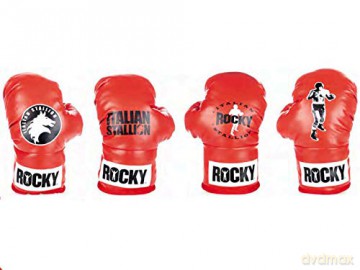 Guantoni Rocky Pluszak 25cm In Pelle - 4 Ass