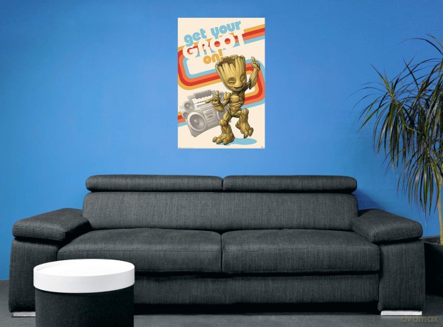 Guardians Of The Galaxy: Get Your Groot On (Poster 61x91,5 Cm)