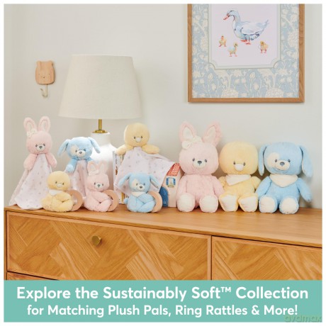 Gund: Doudou Coniglietto 100% Materiali Riciclati