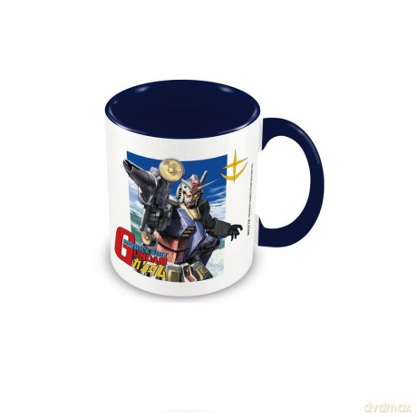 Gundam: Pyramid - Taking Aim (Blue Coloured Inner Mug / Kubek)