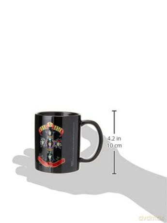 Guns N Roses Appetite Cross Black Pod Mug