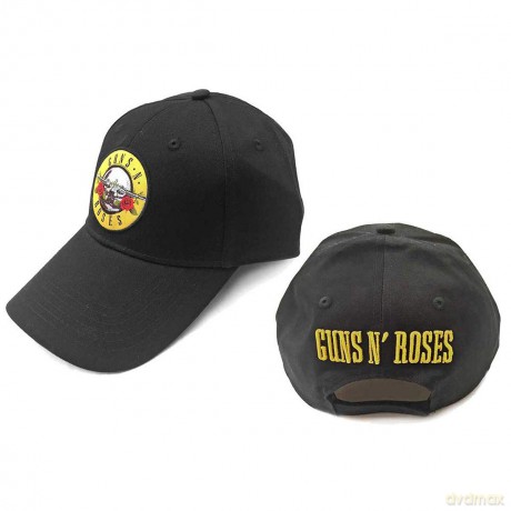 Guns N' Roses Baseball Cap: Circle Logo (Back Logo)