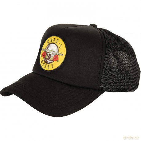 Guns N' Roses Mens Baseball Cap: Circle Logo (Mesh Back)