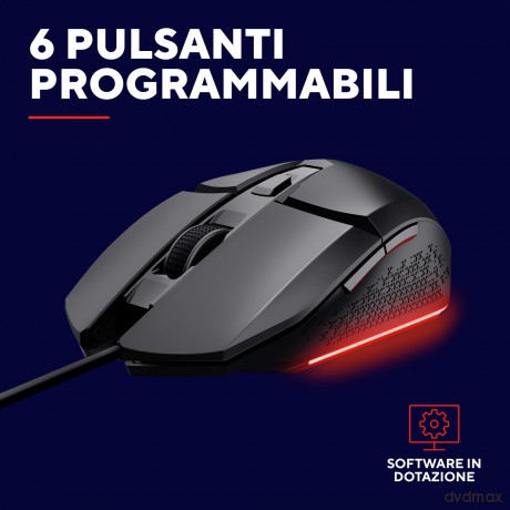 Gxt109 Felox Gaming Mouse Black