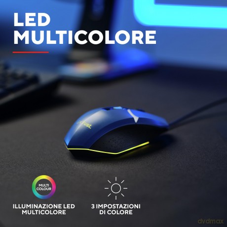Gxt109b Felox Gaming Mouse Blue