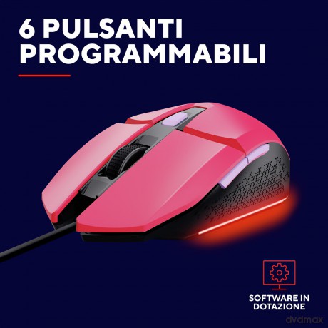 Gxt109p Felox Gaming Mouse Pink