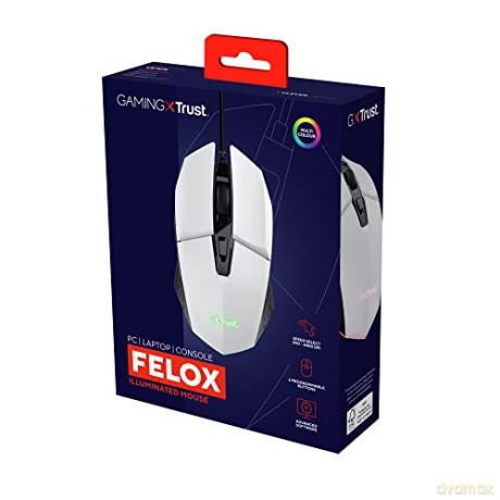 Gxt109w Felox Gaming Mouse White