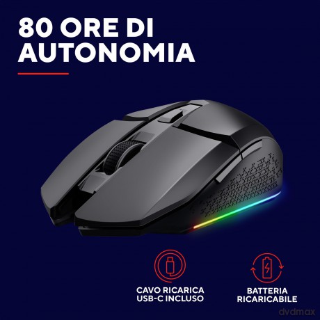 Gxt110 Felox Wireless Mouse Black