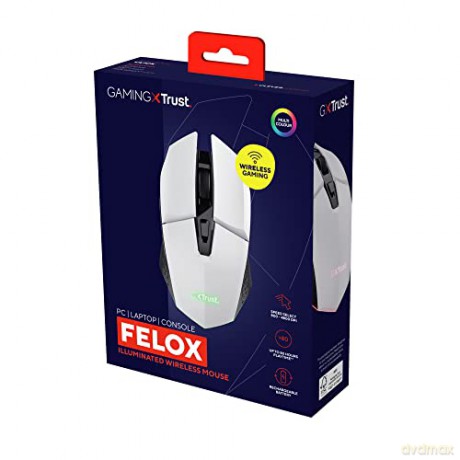 Gxt110 Felox Wireless Mouse White