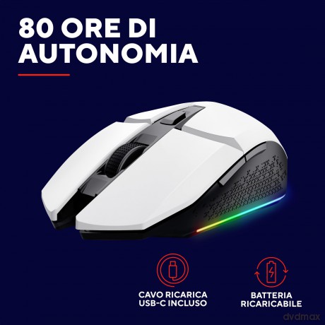 Gxt110 Felox Wireless Mouse White