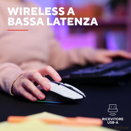 Gxt110 Felox Wireless Mouse White