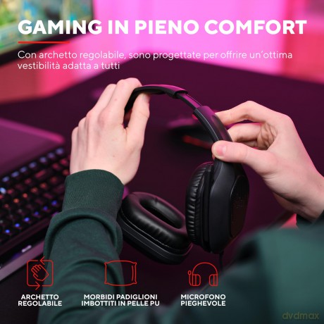 Gxt415 Zirox Headset Black