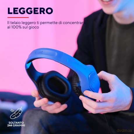 Gxt415b Zirox Headset Blue