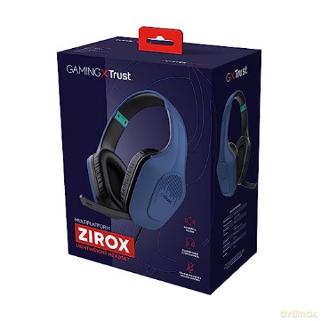 Gxt415b Zirox Headset Blue