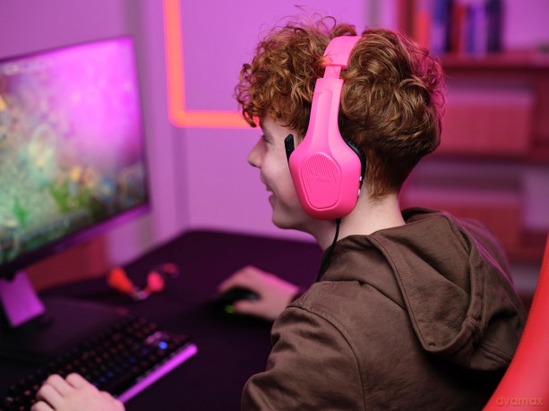 Gxt415p Zirox Headset - Pink