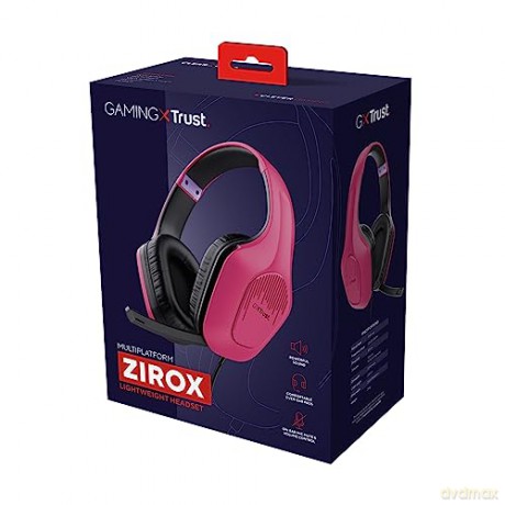 Gxt415p Zirox Headset - Pink