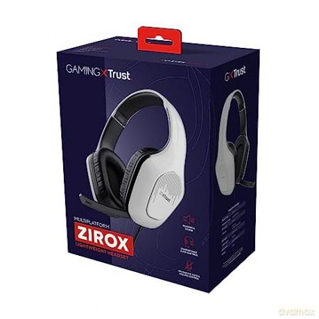 Gxt415w Zirox Headset - White