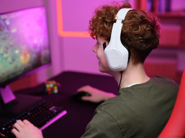 Gxt415w Zirox Headset - White