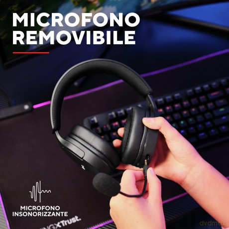 Gxt491 Fayzo Wireless Headset Blk