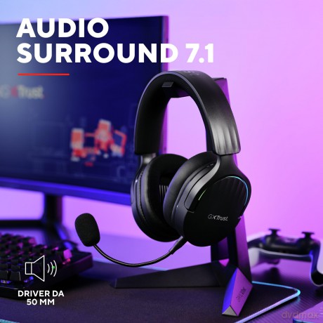 Gxt491 Fayzo Wireless Headset Blk