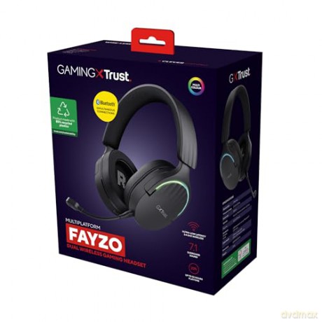 Gxt491 Fayzo Wireless Headset Blk