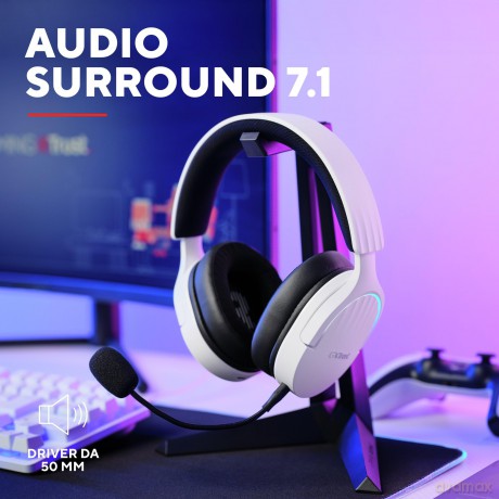 Gxt491w Fayzo Wireless Headset Wht