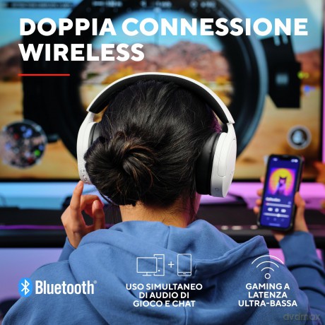 Gxt491w Fayzo Wireless Headset Wht