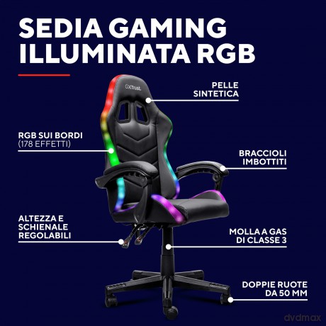 Gxt704 Roniq Rgb Gaming Chair