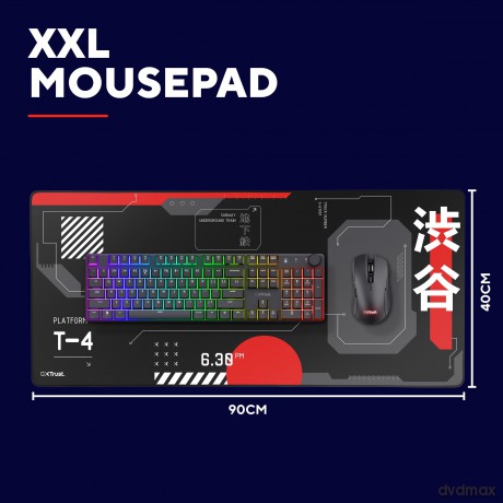 Gxt759 Xxl Mousepad Japan Black