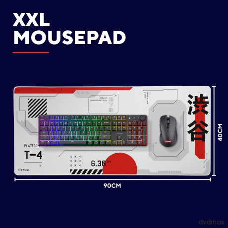 Gxt759 Xxl Mousepad Japan White