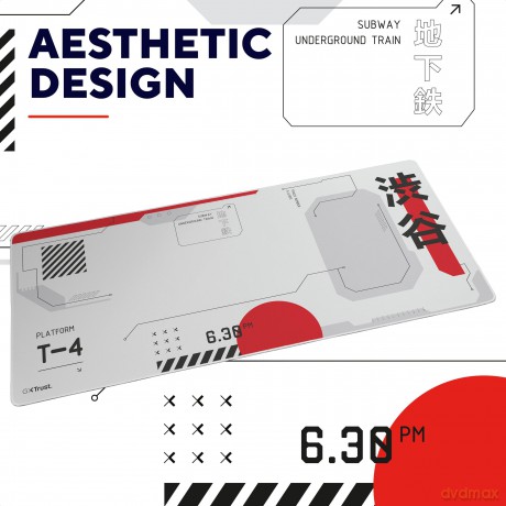 Gxt759 Xxl Mousepad Japan White