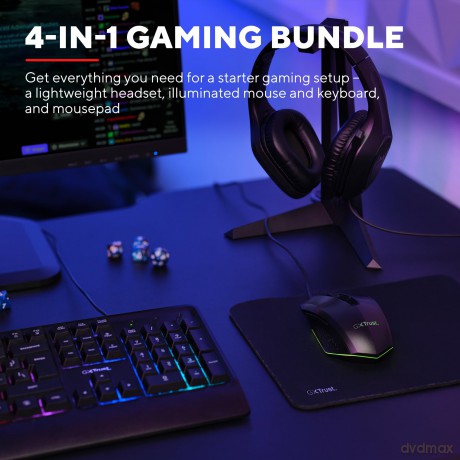 Gxt792 Quadrox 4-In-1 Bundle It