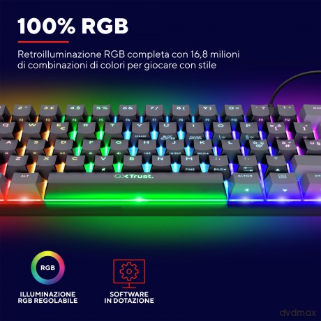 Gxt867 Acira 60% Mini Gaming Keyboa