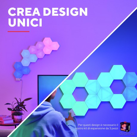 Gxt902 Vybz Rgb Hexagon Light Panel