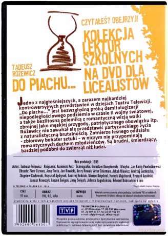 Do Piachu (Kolekcja lektur szkolnych) [DVD]