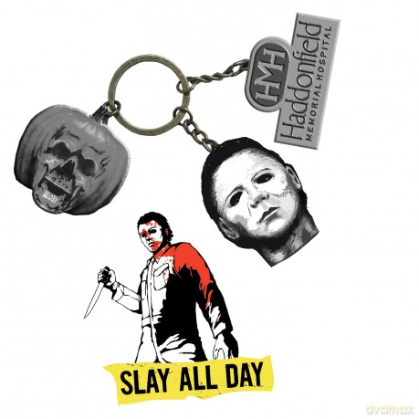 Halloween 2 - Chs Keychain And Pin Set