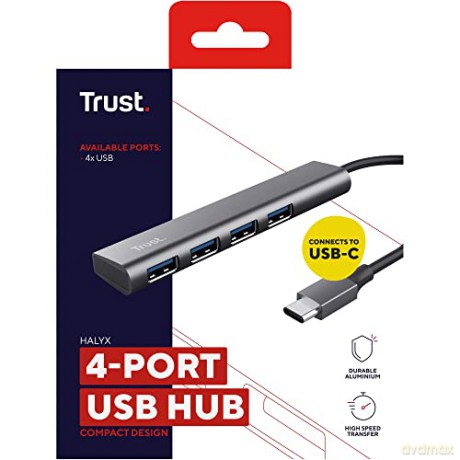 Halyx 4-Port Usb-C Hub
