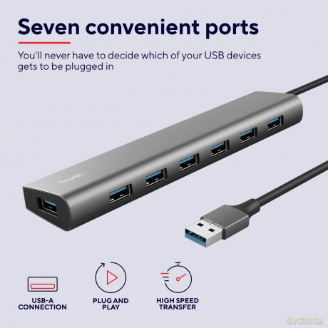 Halyx 7 Port Usb Hub