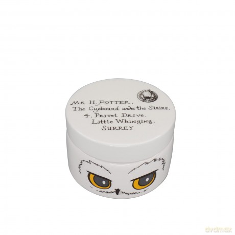 Harry Potter - Hedwig - Ceramic Round Box