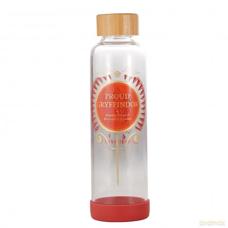 Harry Potter - Proud Gryffindor - Water Bottle Gla