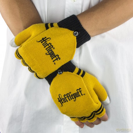Harry Potter Handschuhe (Fingerlos) Hufflepuff