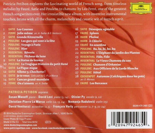 Patricia Petibon: La Belle Excentrique [CD]