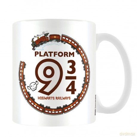 Harry Potter Kawaii Platform 9 3/4 Ceramic Mug, Multicoloured