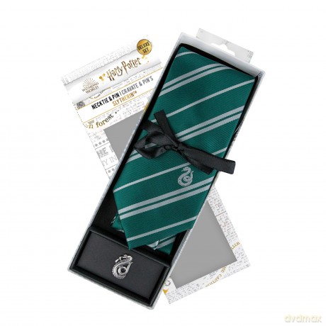 Harry Potter Krawatte & Ansteck-Pin Deluxe Box Sly