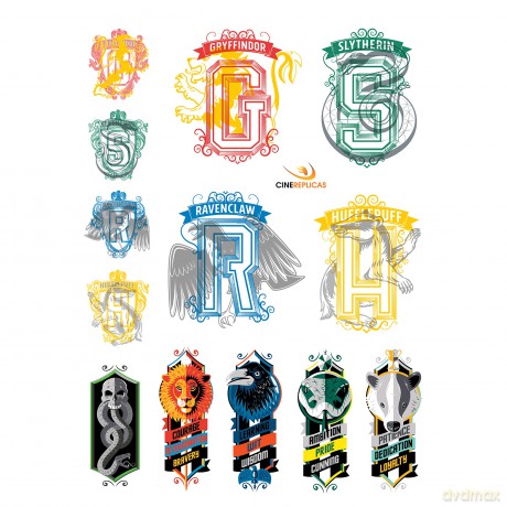Harry Potter Sticker Set Symbols