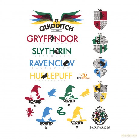 Harry Potter Sticker Set Symbols