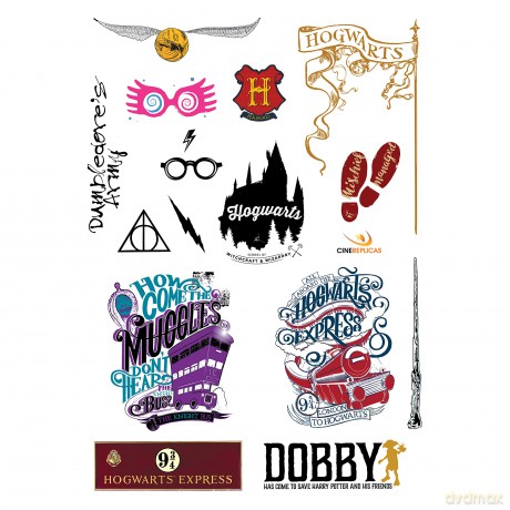 Harry Potter Sticker Set Symbols
