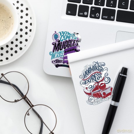 Harry Potter Sticker Set Symbols