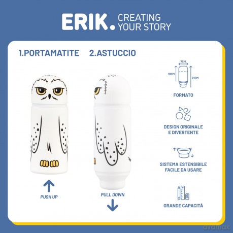 Harry Potter: Erik - Edvige (Astuccio 3d)