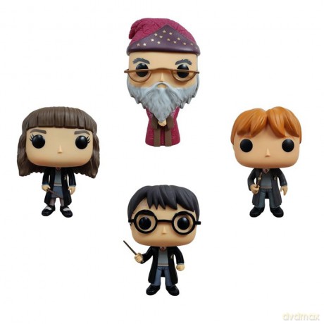 Harry Potter POP! Movies Vinyl Figure 4-Pack W1 9 cm